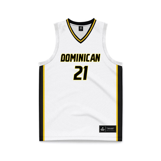 DUC - NCAA Women's Basketball : Emalynn Vong - White Basketball Jersey-0