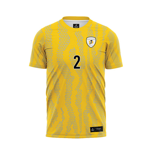 DUC - NCAA Men's Soccer : Ryan Ruiz - Yellow Soccer Jersey-0