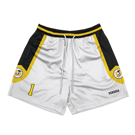 DUC - NCAA Women's Basketball : Aniyah Versosa - White Shorts-0