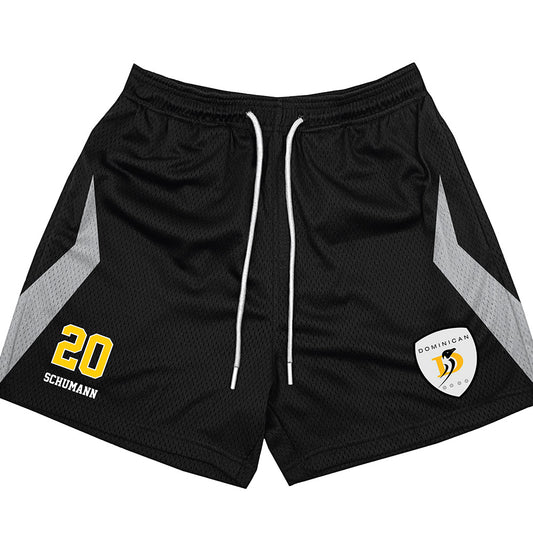 DUC - NCAA Men's Soccer : Benjamin Schumann - Black Shorts-0