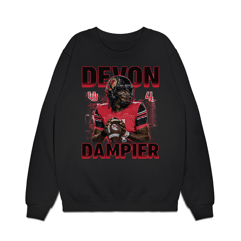 Utah - NCAA Football : Devon Dampier - Collage Premium Crewneck Sweatshirt-0