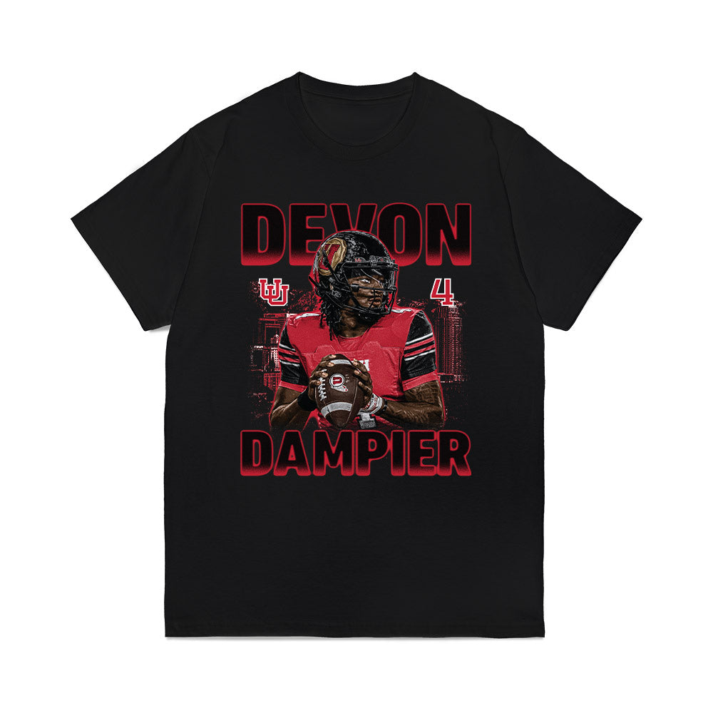 Utah - NCAA Football : Devon Dampier - Collage Comfort Colors T-Shirt-0