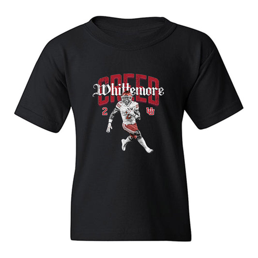 Utah - NCAA Football : Creed Whittemore - Collage Youth T-Shirt-0