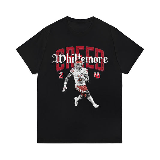 Utah - NCAA Football : Creed Whittemore - Collage Comfort Colors T-Shirt-0