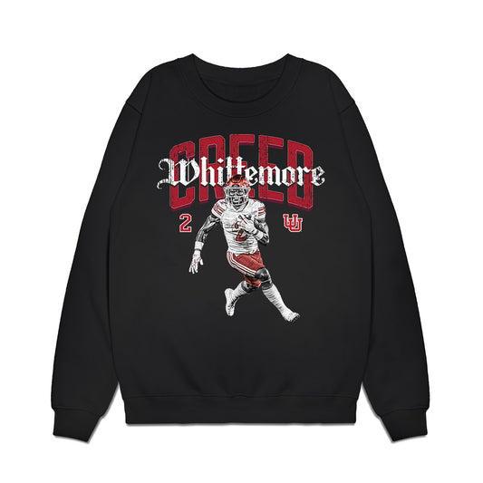 Utah - NCAA Football : Creed Whittemore - Collage Premium Crewneck Sweatshirt-0