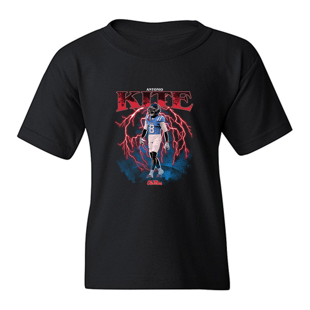 Ole Miss - NCAA Football : Antonio Kite - Collage Youth T-Shirt-0