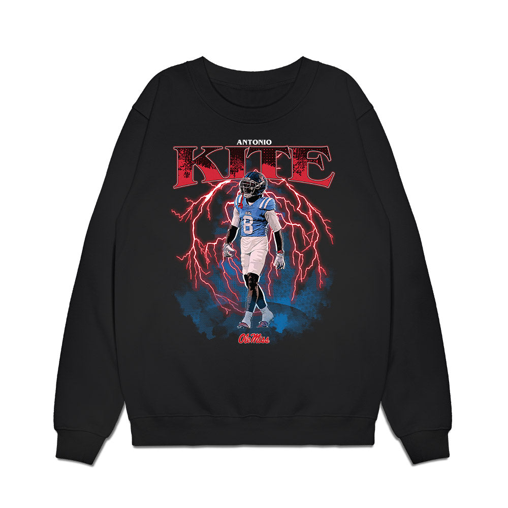 Ole Miss - NCAA Football : Antonio Kite - Collage Premium Crewneck Sweatshirt-0
