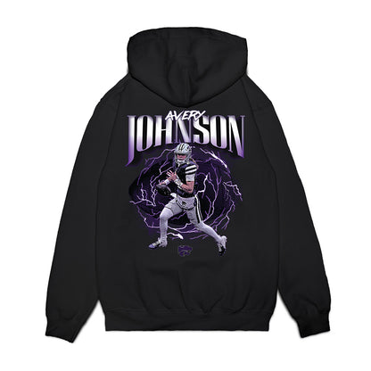 Kansas State - NCAA Football : Avery Johnson - Collage Premium Hooded Sweatshirt-1