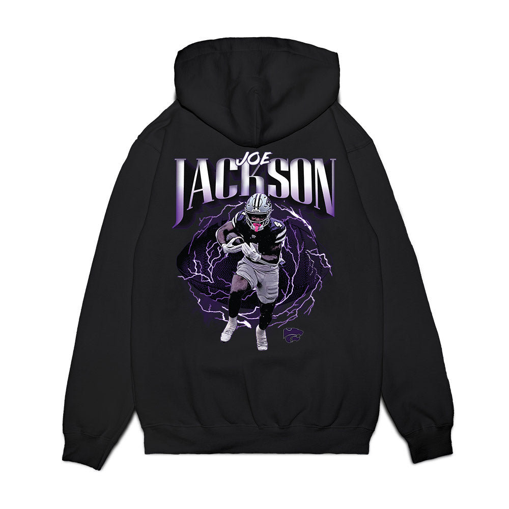 Kansas State - NCAA Football : Joe Jackson - Collage Premium Hooded Sweatshirt-1