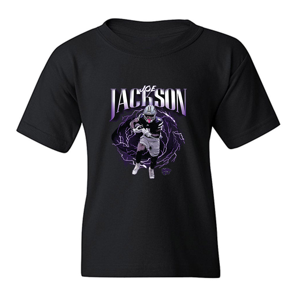 Kansas State - NCAA Football : Joe Jackson - Collage Youth T-Shirt-0