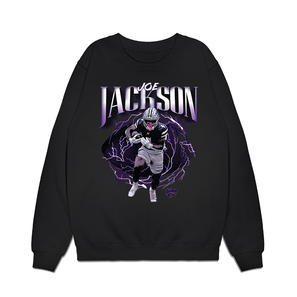 Kansas State - NCAA Football : Joe Jackson - Collage Premium Crewneck Sweatshirt-0