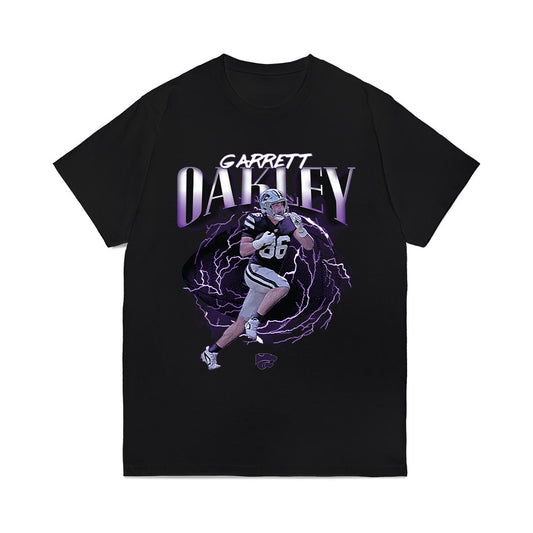Kansas State - NCAA Football : Garrett Oakley - Collage Comfort Colors T-Shirt-0