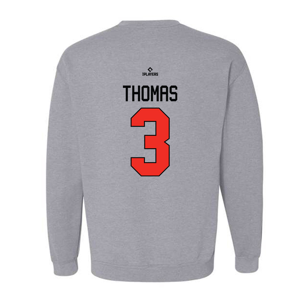 Rochester Red Wings - MILB Baseball : Johnathon Thomas - Crewneck Sweatshirt-1