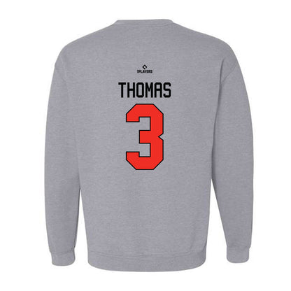 Rochester Red Wings - MILB Baseball : Johnathon Thomas - Crewneck Sweatshirt-1