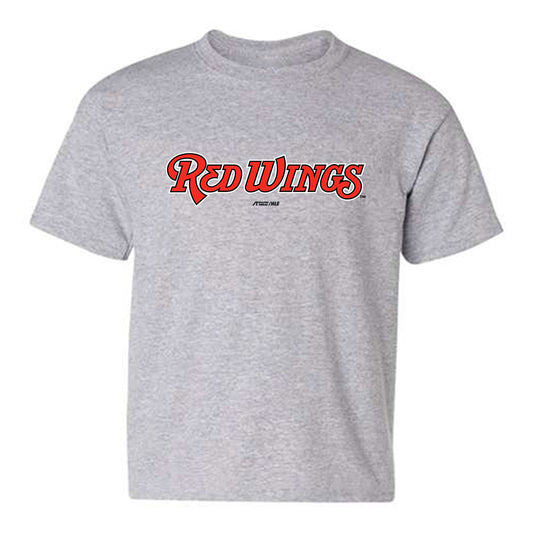 Rochester Red Wings - MILB Baseball : Andry Lara - Youth T-Shirt-0