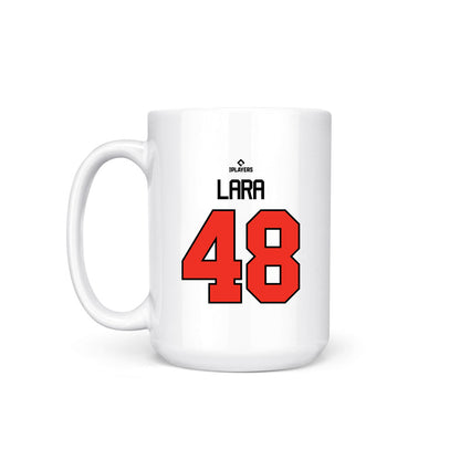 Rochester Red Wings - MILB Baseball : Andry Lara - Coffee Mug-1