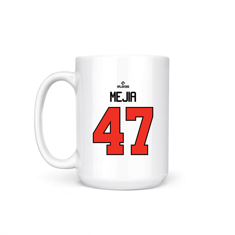 Rochester Red Wings - MILB Baseball : Erick Mejia - Coffee Mug-1