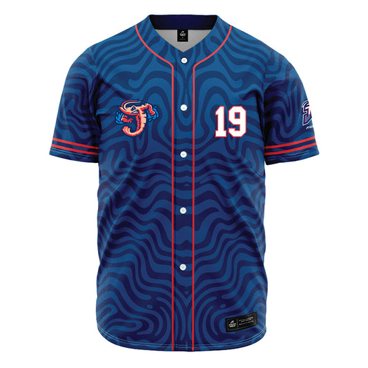 Jax Jumbo Shrimp - MILB Baseball : Garret Forrester - Jersey-0