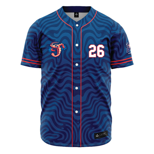 Jax Jumbo Shrimp - MILB Baseball : Amos Willingham - Jersey-0