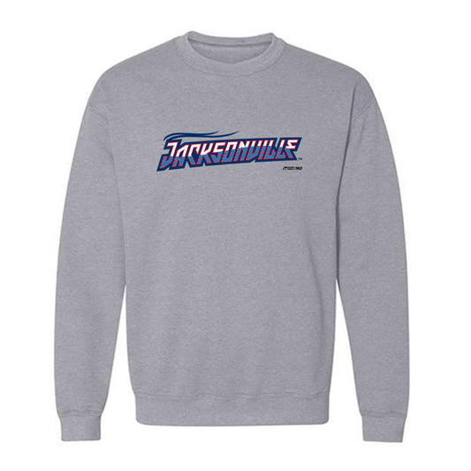 Jax Jumbo Shrimp - MILB Baseball : Logan Driscoll - Crewneck Sweatshirt-0
