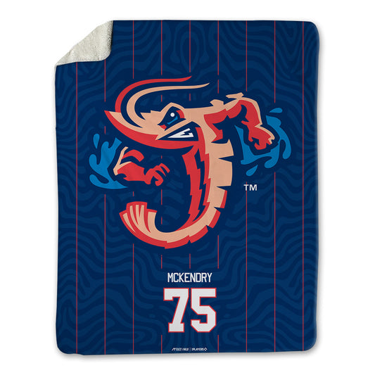 Jax Jumbo Shrimp - MILB Baseball : Evan McKendry - Blanket-0