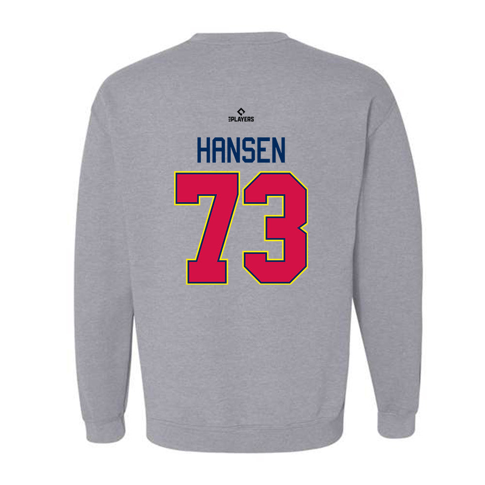 Memphis RedBirds - MILB Baseball : Pete Hansen - Crewneck Sweatshirt-1
