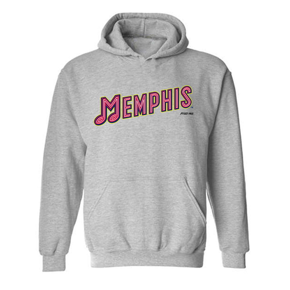 Memphis RedBirds - MILB Baseball : Zack Thompson - Hooded Sweatshirt-0