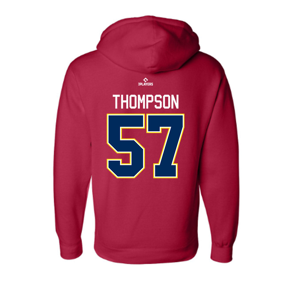 Memphis RedBirds - MILB Baseball : Zack Thompson - Hooded Pullover Sweatshirt-1
