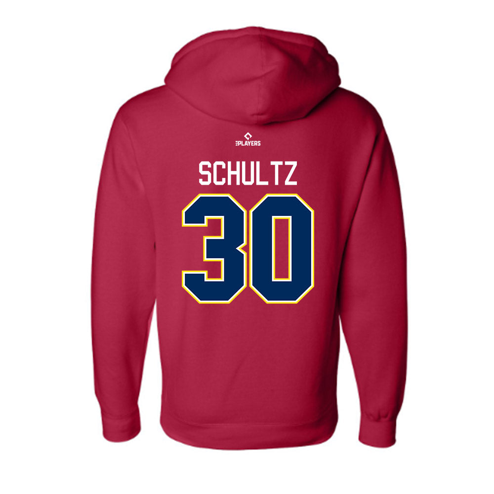 Memphis RedBirds - MILB Baseball : Andrew Schultz - Hooded Pullover Sweatshirt-1