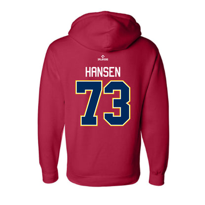Memphis RedBirds - MILB Baseball : Pete Hansen - Hooded Pullover Sweatshirt-1