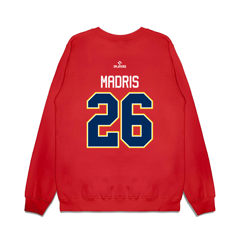 Memphis RedBirds - MILB Baseball : Bligh Madris - Premium Crewneck Sweatshirt-1