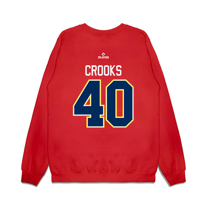 Memphis RedBirds - MILB Baseball : Jimmy Crooks - Premium Crewneck Sweatshirt-1