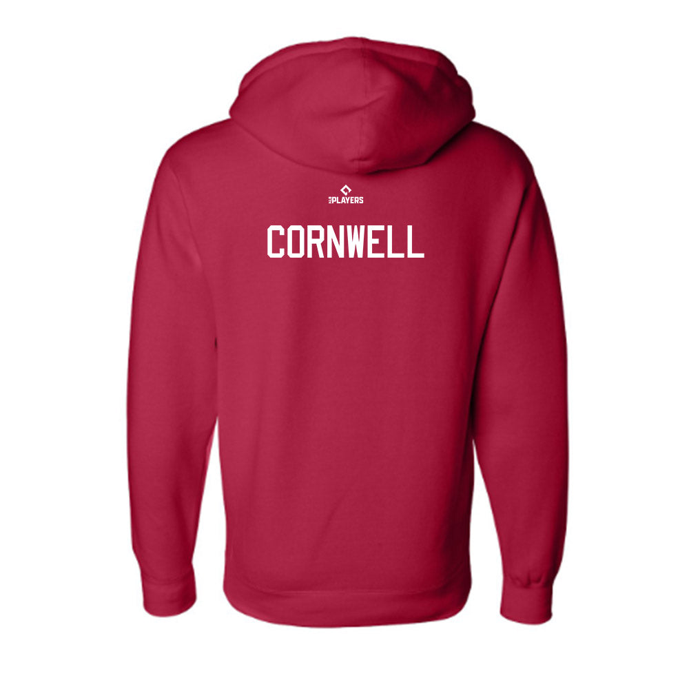 Memphis RedBirds - MILB Baseball : Alex Cornwell - Hooded Pullover Sweatshirt-1