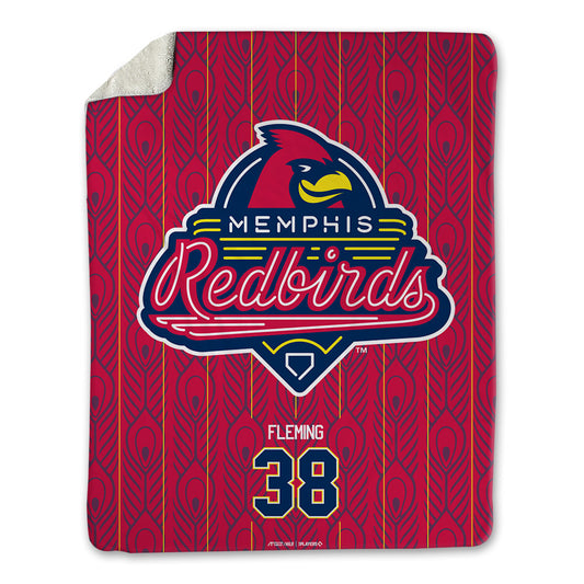 Memphis RedBirds - MILB Baseball : Josh Fleming - Blanket-0