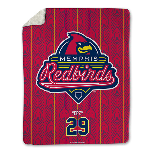 Memphis RedBirds - MILB Baseball : Andy Yerzy - Blanket-0