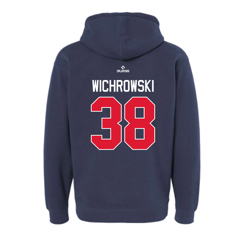 Nashville Sounds - MILB Baseball : Brett Wichrowski - Hooded Pullover Sweatshirt-1