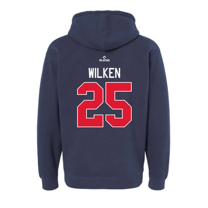 Nashville Sounds - MILB Baseball : Brock Wilken - Hooded Pullover Sweatshirt-1