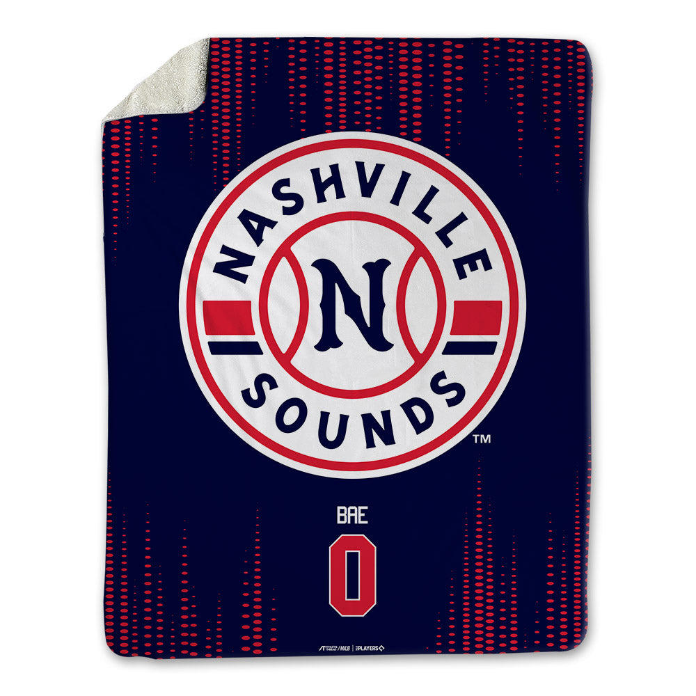 Nashville Sounds - MILB Baseball : Jihwan Bae - Blanket-0