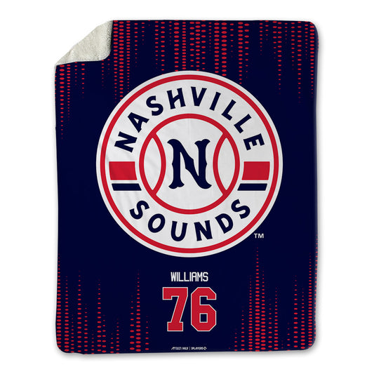 Nashville Sounds - MILB Baseball : Jett Williams - Blanket-0