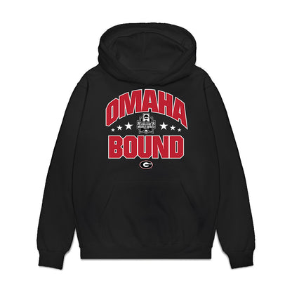 Georgia - NCAA Baseball : Omaha Bound Roster List Premium Hooded Sweatshirt-0