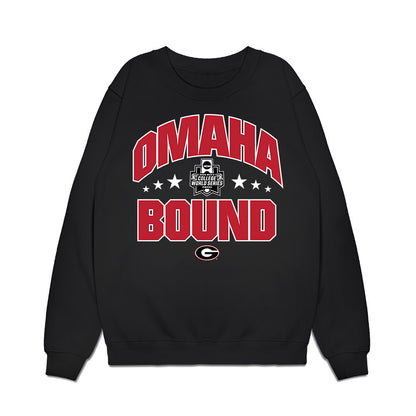 Georgia - NCAA Baseball : Omaha Bound Roster List Premium Crewneck Sweatshirt-0