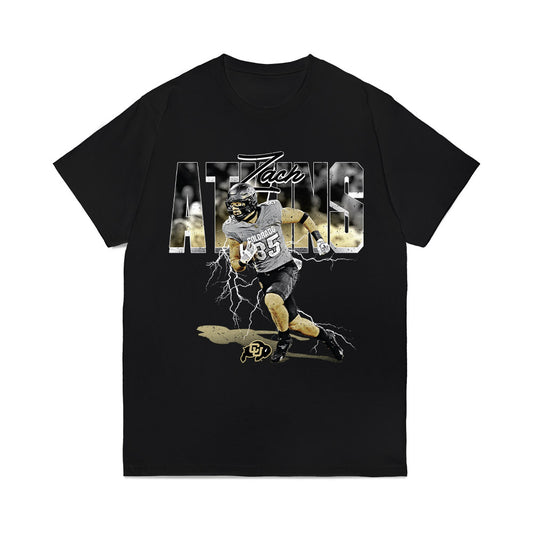 Colorado - NCAA Football : Zach Atkins - Collage Comfort Colors T-Shirt-0
