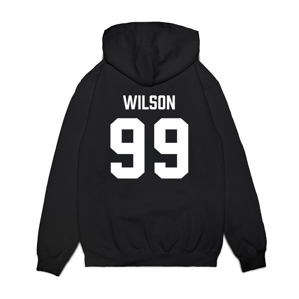 Texas - NCAA Softball : Drea Wilson - National Champions 2026 Premium Hooded Sweatshirt-1