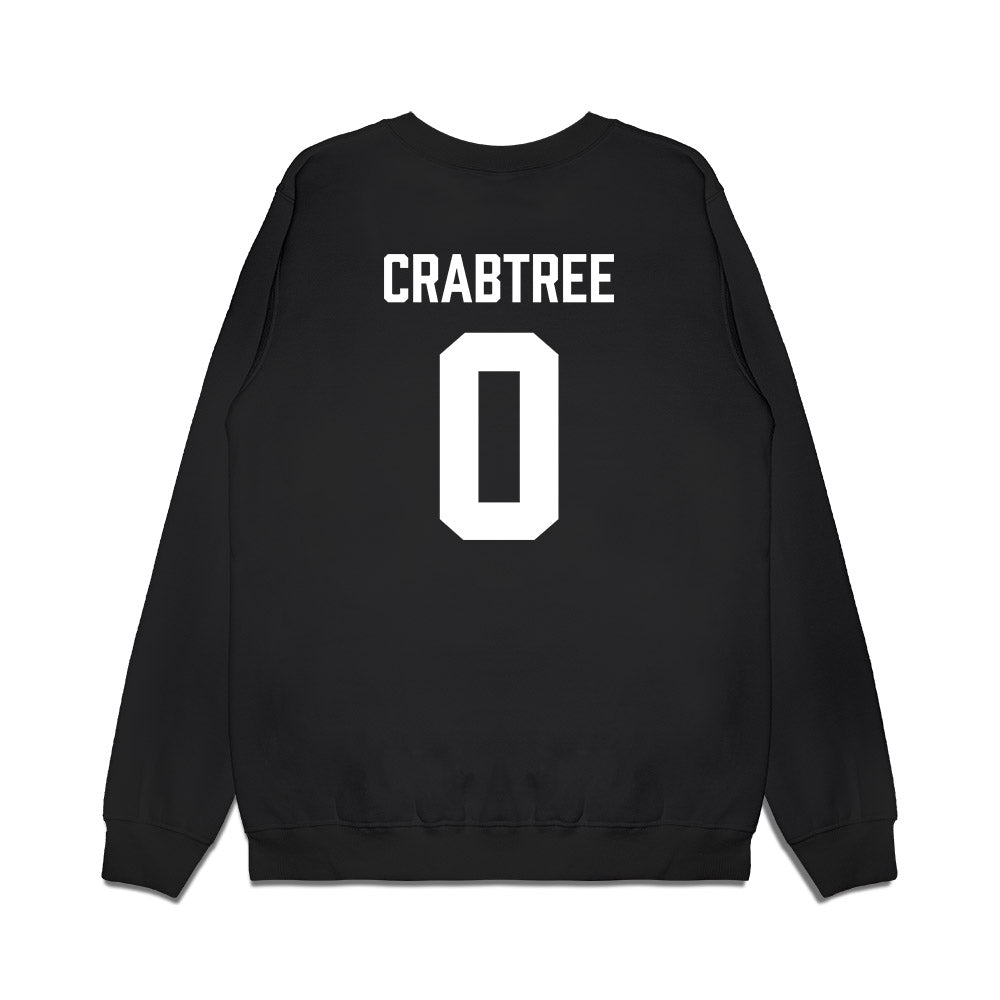 Texas - NCAA Softball : Caigan Crabtree - National Champions 2026 Premium Crewneck Sweatshirt-1