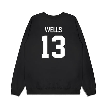 Texas - NCAA Softball : Hannah Wells - National Champions 2026 Premium Crewneck Sweatshirt-1