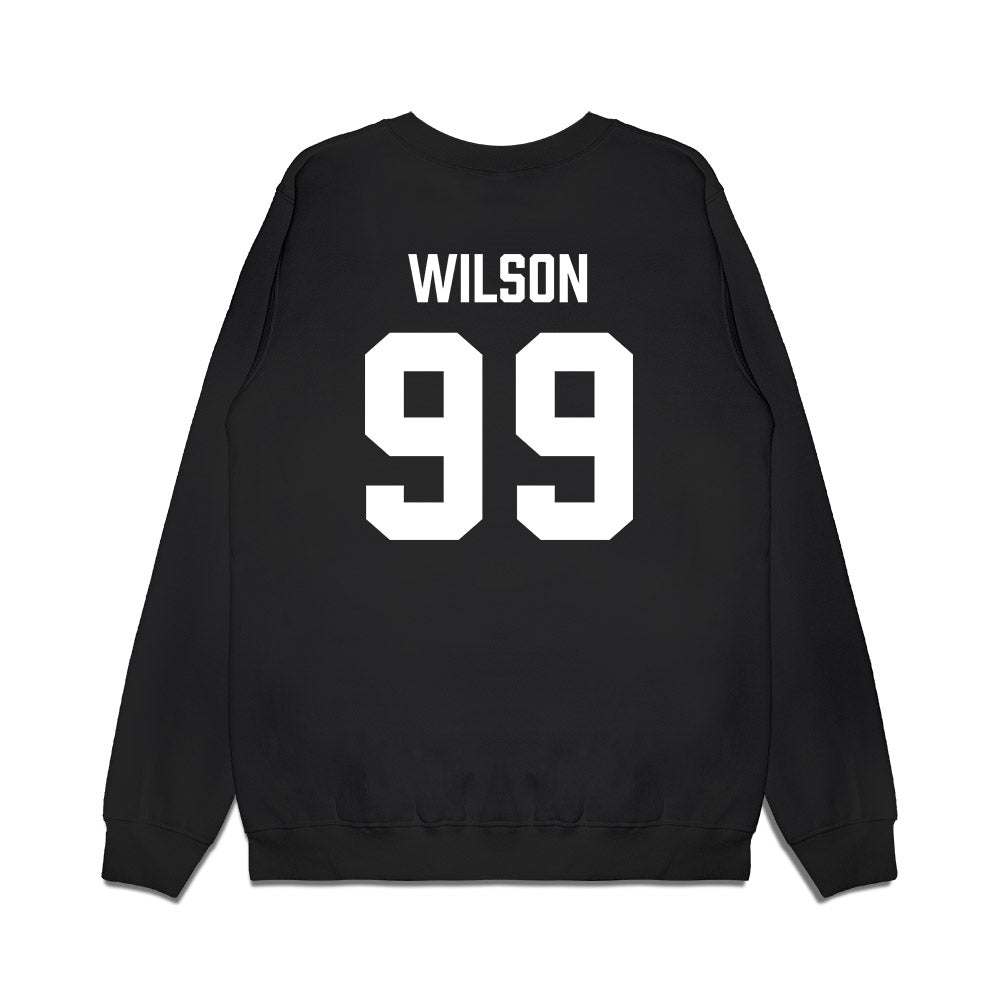 Texas - NCAA Softball : Drea Wilson - National Champions 2026 Premium Crewneck Sweatshirt-1