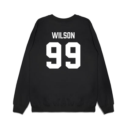 Texas - NCAA Softball : Drea Wilson - National Champions 2026 Premium Crewneck Sweatshirt-1