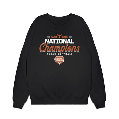 Texas - NCAA Softball : Leighann Goode - National Champions 2026 Premium Crewneck Sweatshirt-0