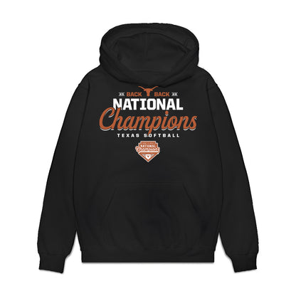 Texas - NCAA Softball : Adayah Wallace - National Champions 2026 Premium Hooded Sweatshirt-0