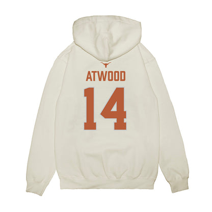 Texas - NCAA Softball : Reese Atwood - National Champions 2026 Hook' Em Premium Hooded Sweatshirt-1